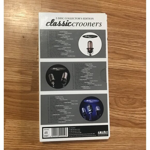 Classic Crooners Disc Collectors Edition CD Set Sinatra Martin Nat King Cole - Picture 3 of 8